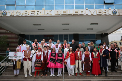 SERİK’TE KÜLTÜRLER BULUŞTU