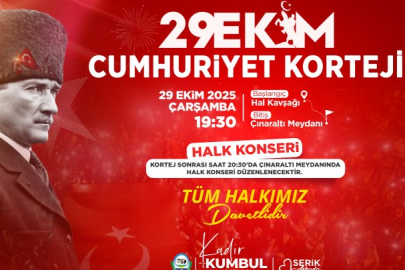 Serik’te Cumhuriyet Coşkusu Sokaklara Taşacak