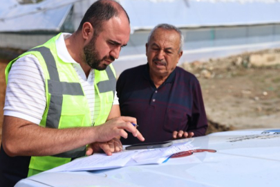 Serik'te Hasar Tespiti Sürüyor