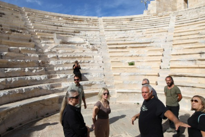 REKTÖR ÖZKAN, PATARA ANTİK KENTİ’NDE İNCELEMELERDE BULUNDU