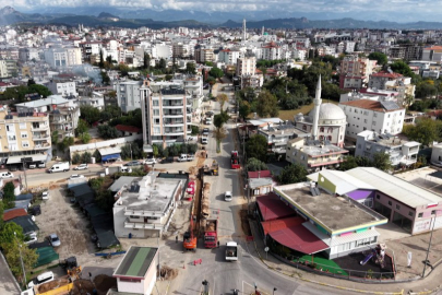 Gedik Caddesi'nde Yenileme Çalışmaları Başladı
