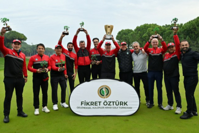 Fikret Öztürk Golf Turnuvası Yapıldı